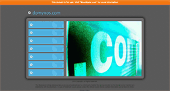 Desktop Screenshot of domynos.com