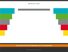 Tablet Screenshot of domynos.com